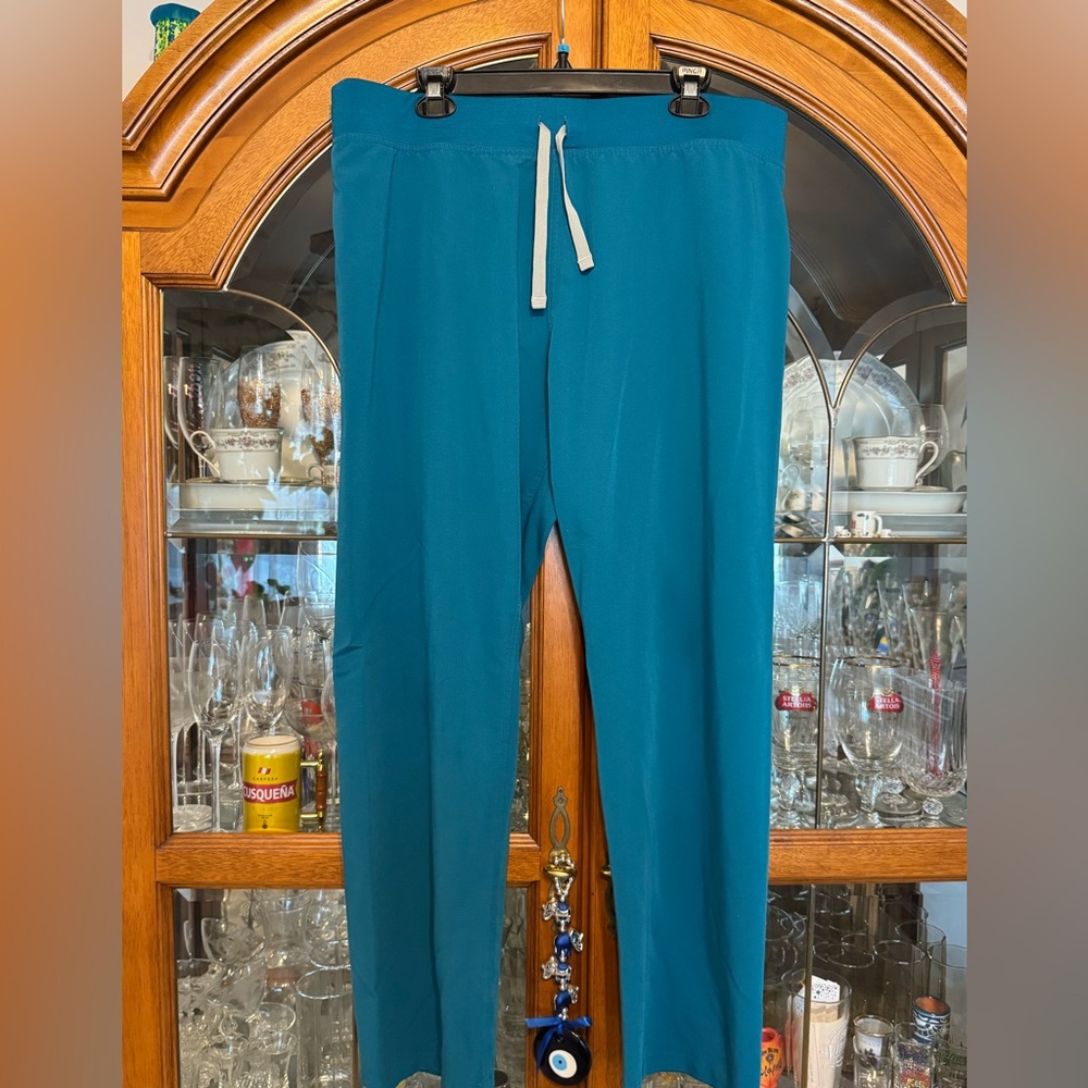 Figs Kade Scrub Pants XL in Pacific Blue